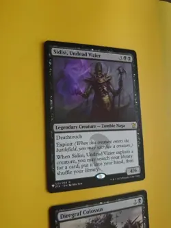 Sidisi, Undead Vizier & Diregraf Colossus. Zombe Rares MTG 2 Card. - Image 4