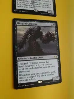 Sidisi, Undead Vizier & Diregraf Colossus. Zombe Rares MTG 2 Card. - Image 5