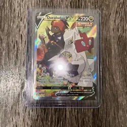 Duraludon V (Alternate Full Art) 198/203 Evolving Skies NM Pokemon Card TCG - Image 3