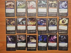 Riftbound Nexus Nights Origins Promo Cards THREE (3) Full Sets Of 18 Nexus Night - Image 1