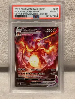Charizard VMAX SWSH261 SWSH: Sword & Shield Promo Cards Holo PSA 8 - Image 1