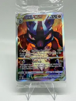 SEALED Lucario VSTAR SWSH291 SWSH Promo Holo 270HP ENG Pokemon Card - Image 1