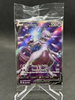 Mewtwo V SWSH229 SWSH: Sword & Shield Promo Cards Holo (SEALED) - Image 1