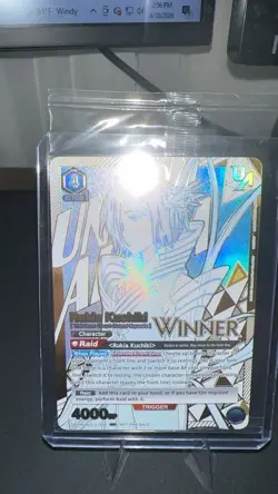 Union Arena BLEACH Rare Battle Rukia Kuchiki WINNER UAPR/BLC-2-034 English Promo - Image 1