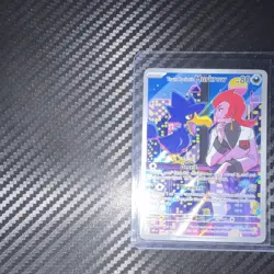 Pokemon TCG Team Rocket's Murkrow Destined Rivals 200/182 IR Holo Eng FA - Image 1