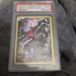 2016 POKEMON XY BLACK STAR PROMO #XY114 FULL ART/DARKRAI PSA 9 - Image 1