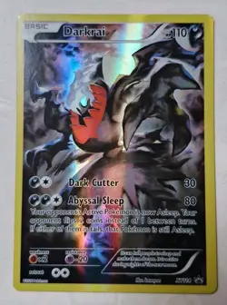 Pokemon tcg Darkrai XY114 Holo Black Star Promo - Image 1