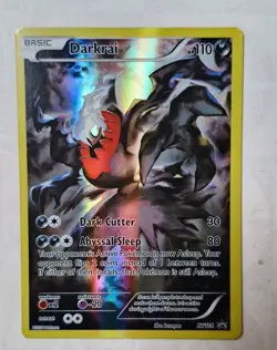 Pokemon tcg Darkrai XY114 Holo Black Star Promo - Image 3