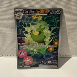 Pokemon TCG Swadloon Reverse Holo 088/086 SV: White Flare EN Stage 1 HP 80 - Image 1