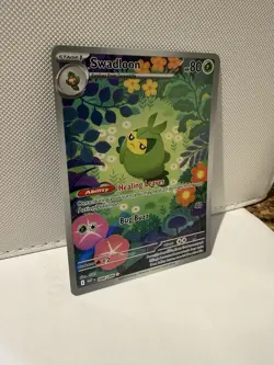Pokemon TCG Swadloon Reverse Holo 088/086 SV: White Flare EN Stage 1 HP 80 - Image 2