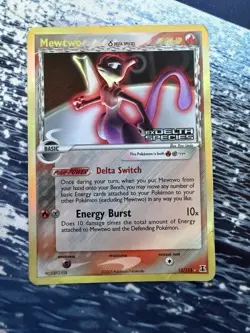 Mewtwo Delta Species 🔮🔥 12/113 Holo Reverse Holo STAMPED Pokemon Card Rare - Image 1