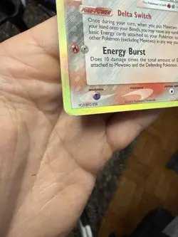 Mewtwo Delta Species 🔮🔥 12/113 Holo Reverse Holo STAMPED Pokemon Card Rare - Image 3