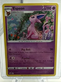 Espeon SWSH174 SWSH: Sword & Shield Promo Cards Holo - Image 1