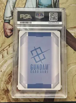 2025 Gundam Card Game Marida Cruz R+ GD01-093 Newtype Rising English PSA 9 Mint - Image 2