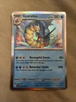 POKEMON Card - Gyarados 043/193 - Holo Rare - Paldea Evolved - NM - Image 1