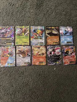 Pokemon TCG Lot Of 10 XY & Black And White Era Ex Cards Ultra Rare - Image 1