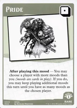 MTG Secret Lair Mood Swings - Pride - Rare - Card # 0022 - Image 1