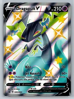 Dragapult V - Holo Promo SWSH: Sword & Shield Promo Cards SWSH096 NM - Image 1
