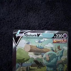 Pokemon TCG Evolving Skies Golurk v Holo Card Alternative Art Ultra Rare 182/203 - Image 5