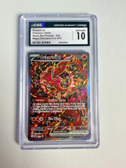 Pokemon Oricorio ex 024 Me: Mega Evolution Promo Holo CGC 10 - Image 1