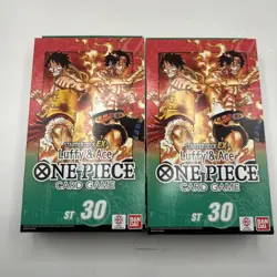 Bandai One Piece Card Game ST-30 Starter Deck EX Luffy & Ace (2 Decks) OP EN TCG - Image 1