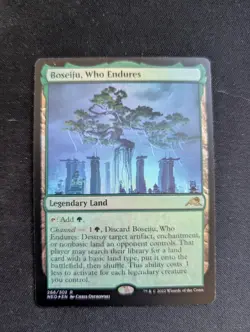 MTG Boseiju, Who Endures - Kamigawa: Neon Dynasty (NEO) NM Foil - Image 1