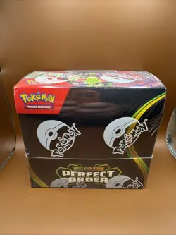 Pokemon Trading Cards Mega Evolution Perfect Order Booster Box Sealed - Image 1