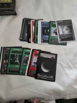 Star Wars CCG 1995 Premiere LIMITED EDITION Starter Deck Decipher Only 50-Cards - Image 4
