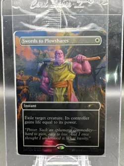 MTG Thanos Swords to Plowshares PSA Magazine Exclusive Promo P0001 Sealed - Image 1