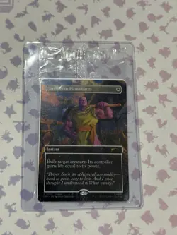 MTG Swords to Plowshares PSA Magazine Promo Marvel Thanos SEALED - Image 1