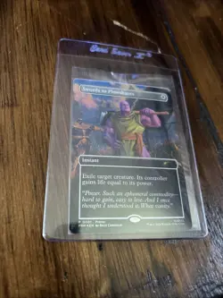 MTG Swords To Plowshares P 0001 PSA Magazine Promo Sealed New Thanos - Image 1