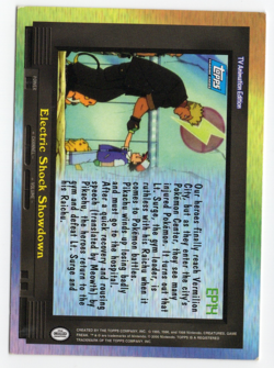 EP14 Electric Shock Showdown TV Animation Edition Topps Pokemon Card - Image 2