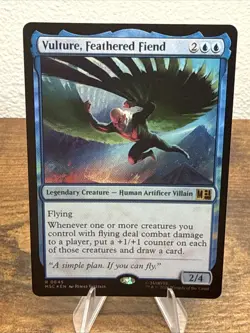 Vulture, Feathered Fiend Commander: Marvel Super Heroes Foil - Image 1