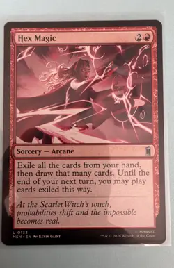 Hex Magic Marvel Super Heroes Regular MtG M/NM - Image 1
