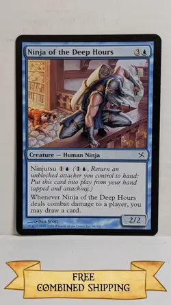Ninja of the Deep Hours Betrayers of Kamigawa ...sku: DC819 - Image 1