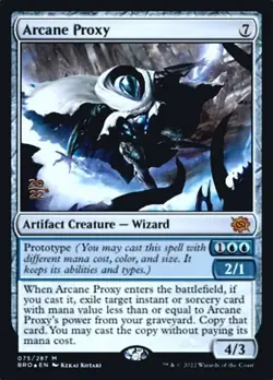 Arcane Proxy *** Prerelease FOIL *** - MTG BRO The Brothers' War - NM/MINT - Image 1