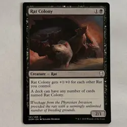 Rat Colony - MTG Dominaria DOM 101/269 Black Common Regular English - Image 1
