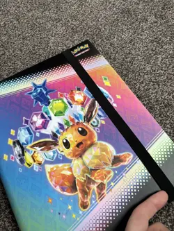 Pokemon TCG Prismatic Evolutions Binder with some cards - Image 1
