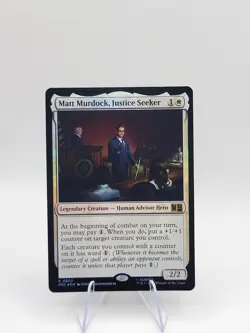 Matt Murdock, Justice Seeker Commander: Marvel Super Heroes Foil - Image 1