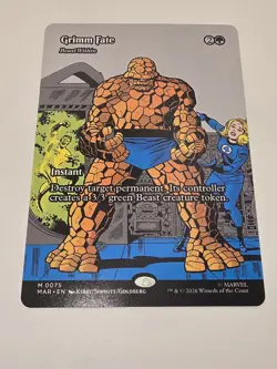 Grimm Fate - Beast Within (Borderless) Marvel Universe Eternal-Legal Regular - Image 1