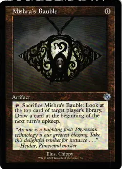Mishra's Bauble 34 UC The Brothers' War: Retro Frame Artifacts NM - Image 1