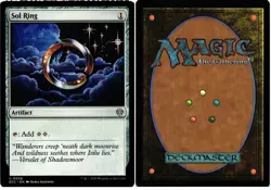 Sol Ring (0058) 58 UC Commander: Lorwyn Eclipsed NM MTG - Image 3