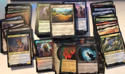 Bulk Lot MTG LOTR Lord of the Rings - Near Mint 245 Cards - Magic the Gathering - Image 1