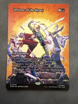 Defense of the Heart (Borderless) Marvel Universe Eternal-Legal Regular - Image 1
