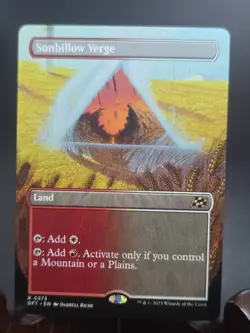 Sunbillow Verge (Borderless) Aetherdrift MTG Regular Near Mint - Image 1