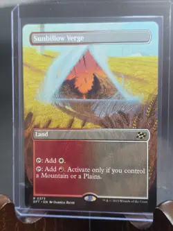 Sunbillow Verge (Borderless) Aetherdrift MTG Regular Near Mint - Image 3