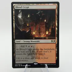 Magic MTG: Blood Crypt - Ravnica Allegiance (RNA) #245 (Near Mint) Rare - Image 1