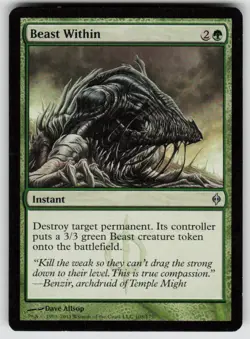 Beast Within 103 Uncommon New Phyrexia Magic: The Gathering Near Mint - Image 1
