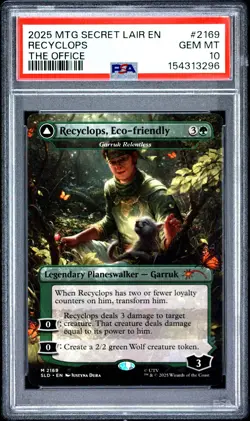 2025 #2169 RECYCLOPS, ECO-FRIENDLY/RECYCLOPS, NATURE'S VENGEANCE PSA 10 - Image 1