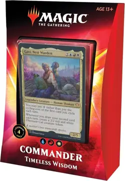 Magic the Gathering MTG Ikoria Timeless Wisdom Commander Deck - SEALED 630509943579 - Image 1